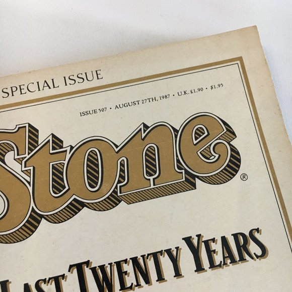 August 1987 Rolling Stone Magazine Vintage Magazine Collectible Gift Idea Ads - Picture 3 of 14